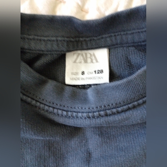 Zara kids boys (unisex) short sleeve t-shirt and shorts 7-8 - Picture 4 of 11